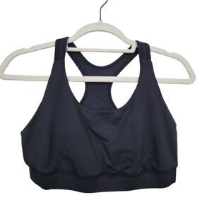 Crane & Lion Blue Sports Bra No Size Tag With Bra Pads
